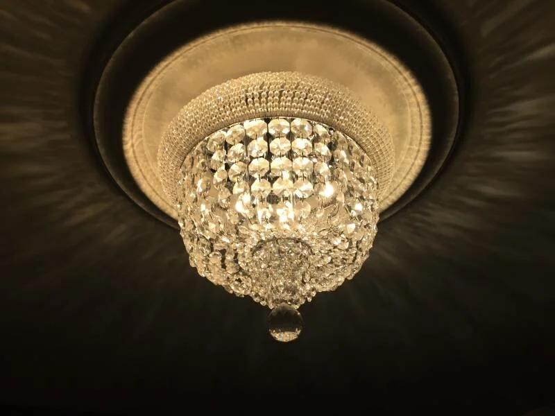 Kroonluchter-Winkel Kristal plafonniere + GRATIS dimbare LED, Verzenden, Nieuw