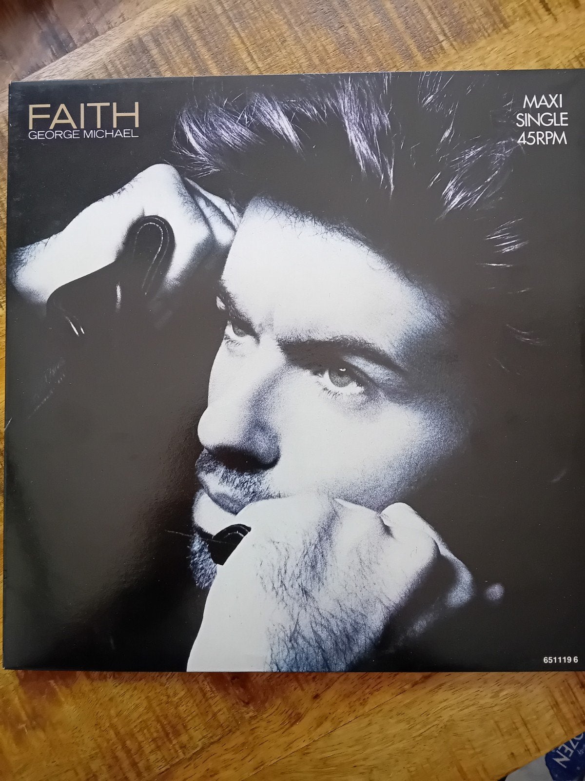 George Michael - Faith (Maxi Single 45RPM), Gebruikt, Fotohoes, Ophalen of Verzenden, Pop