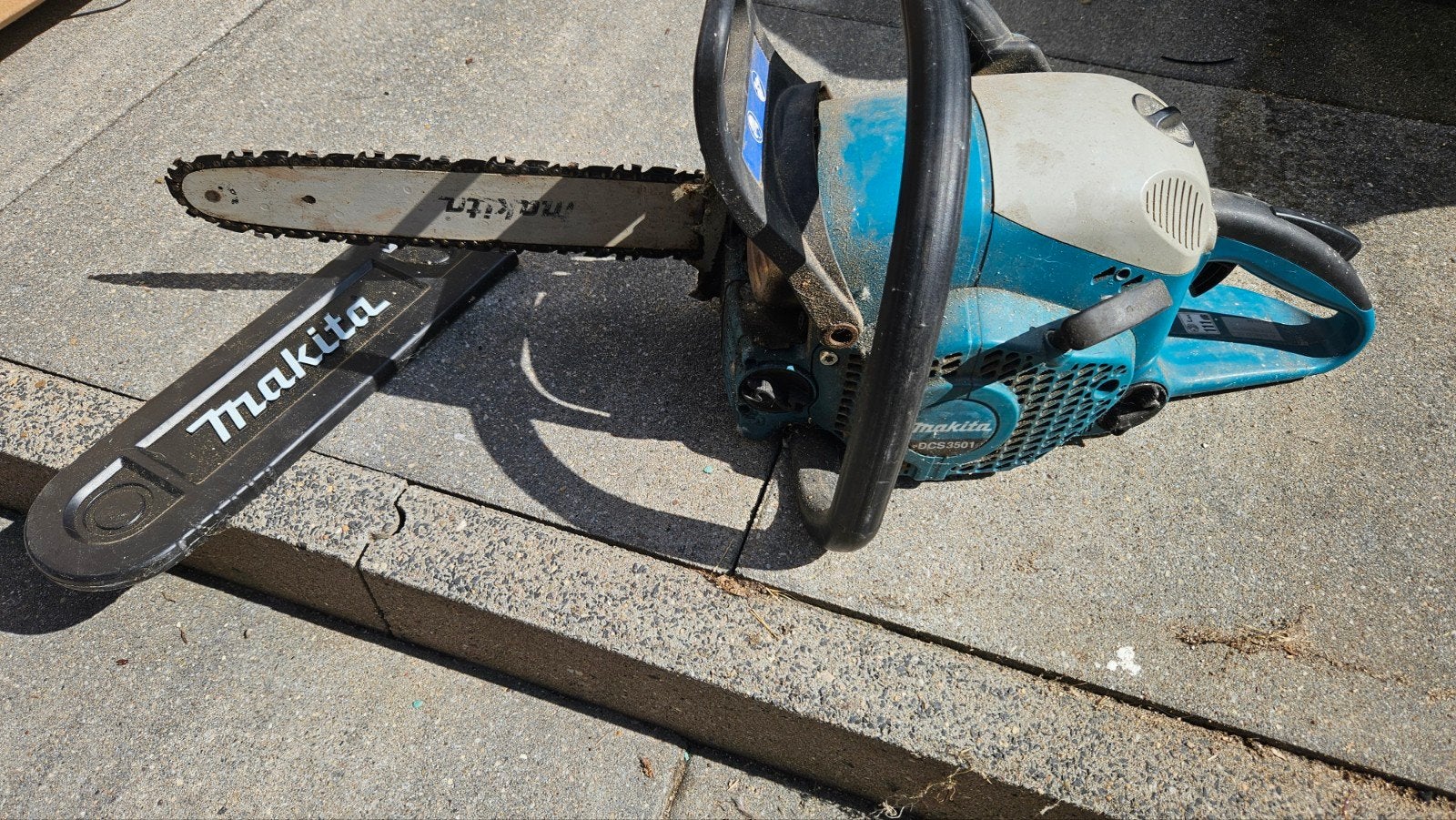 Makita DCS3501 Kettingzaag, Ophalen, Gebruikt, 70 mm of meer, Kettingzaag