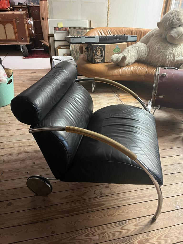 Fauteuil Zyklus par Peter Maly pour Cor, Gebruikt, Ophalen of Verzenden, 75 tot 100 cm, Leer