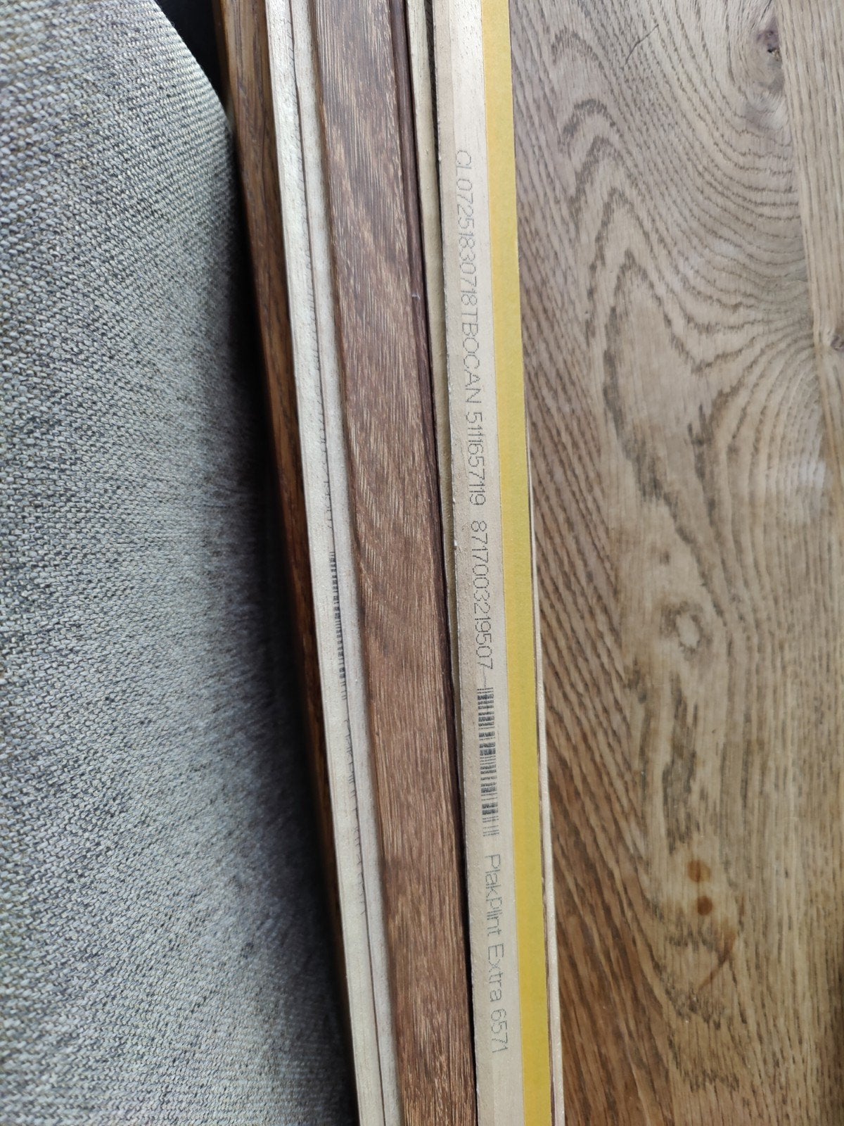 plakplinten, Doe-het-zelf en Verbouw, Ophalen, Nieuw, Mdf, 200 tot 250 cm