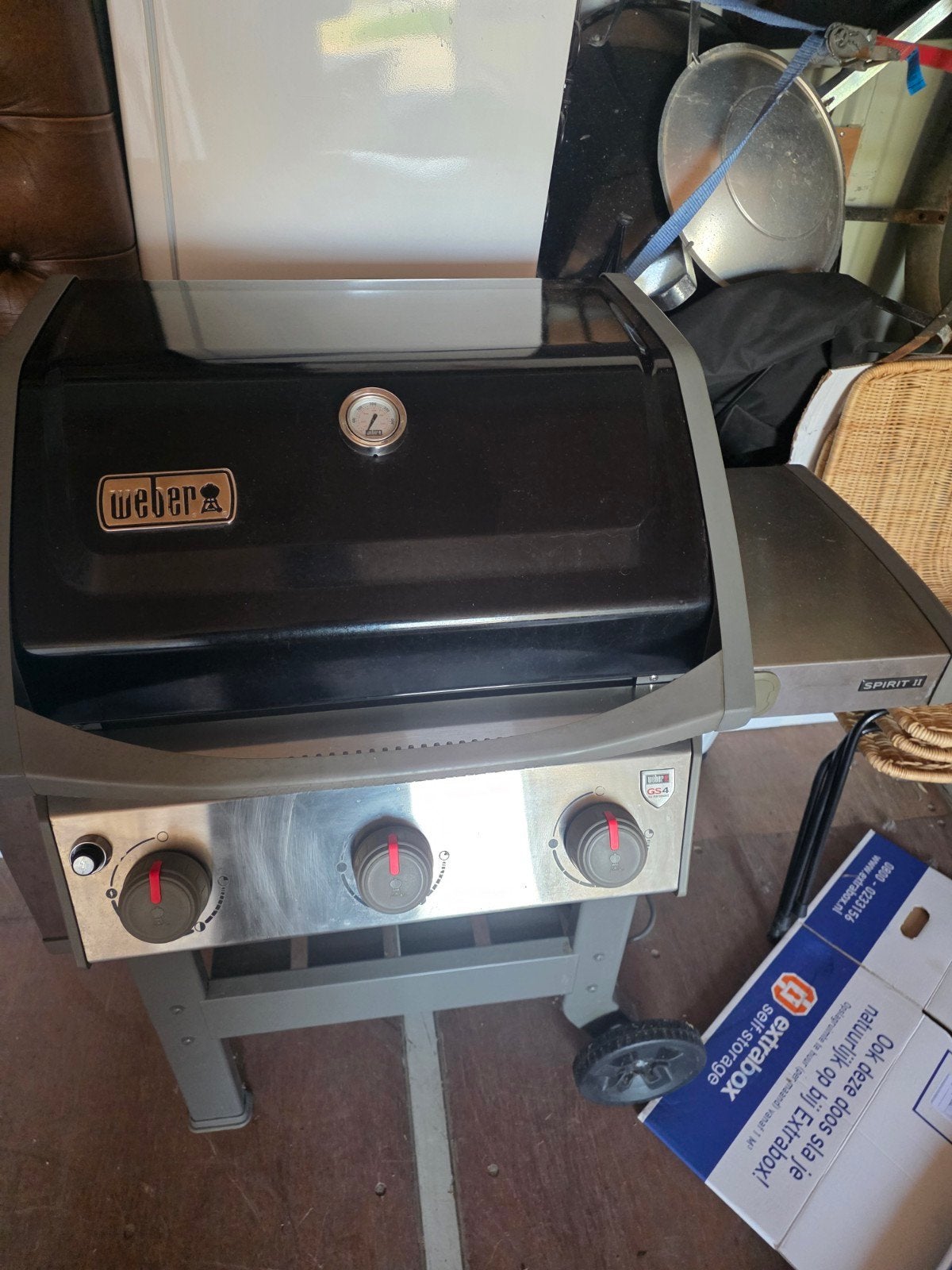Weber Spirit 2 gasbarbecue te koop!, Ophalen, Zo goed als nieuw, Weber