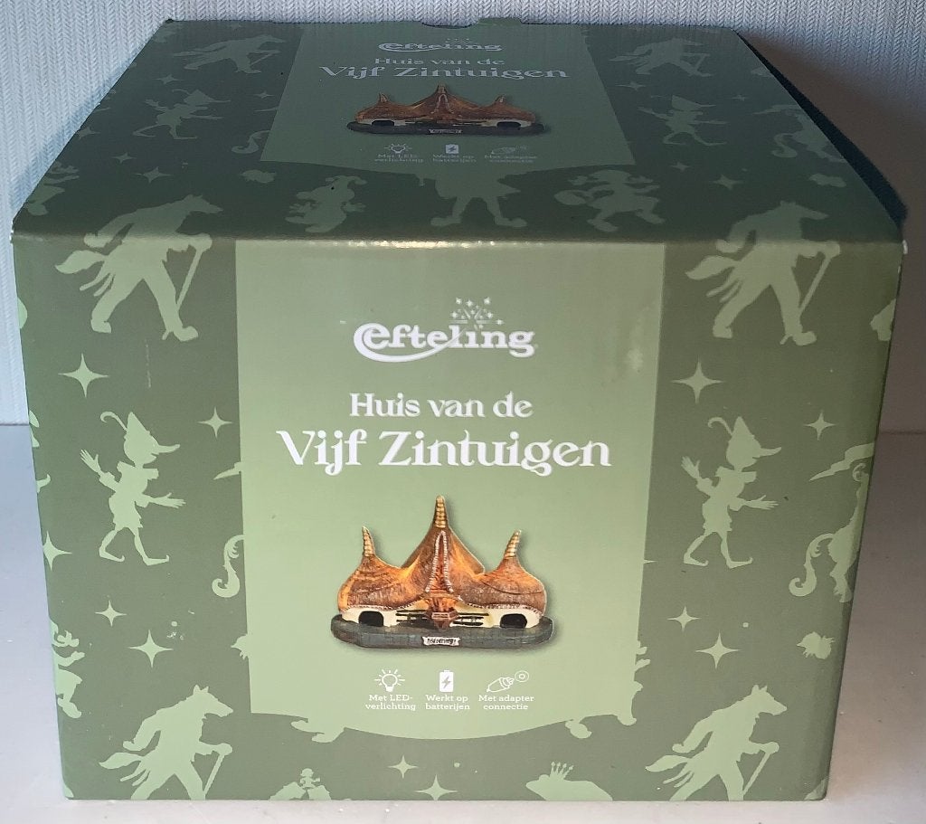 Efteling Miniatuur - Huis van de Vijf Zintuigen [Nieuw], Verzamelen, Efteling, Ophalen of Verzenden, Nieuw, Beeldje of Poppetje