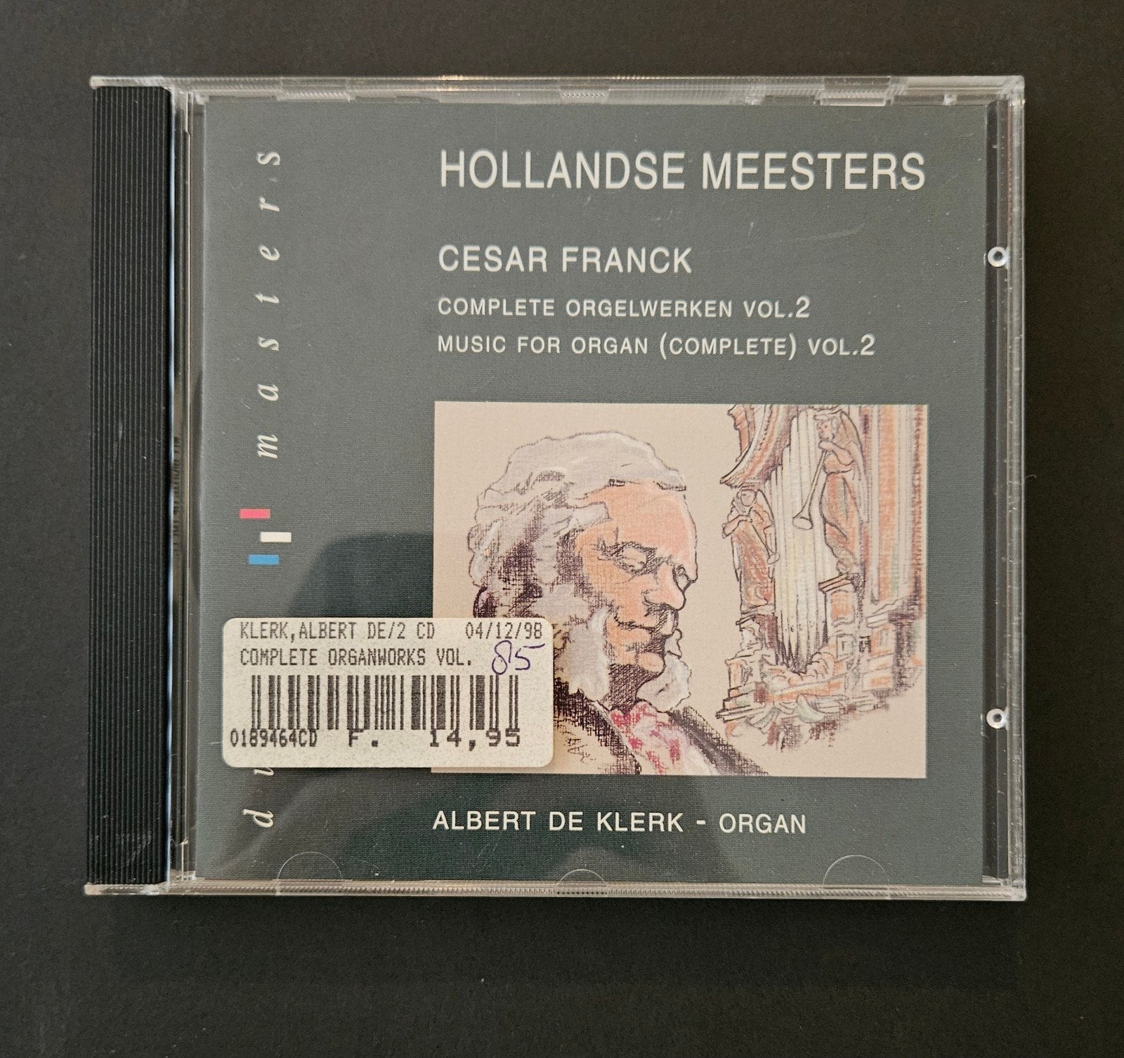 César Franck – Music for Organ (Complete), Vol. 2 – Albert d, Ophalen of Verzenden, Barok, Zo goed als nieuw