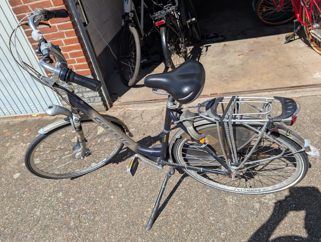 Gazelle damesfiets, Fietsen en Brommers, Fietsen | Dames | Damesfietsen, Ophalen, Gebruikt, Gazelle
