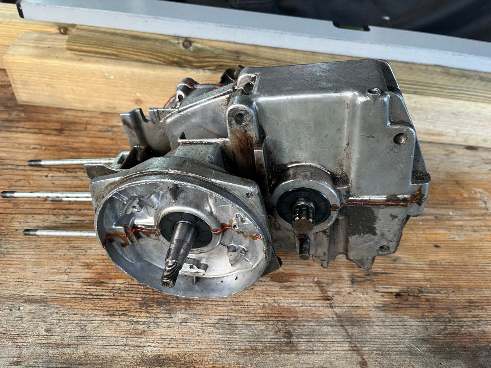Puch Maxi E50 motorblok Carters onbewerkt!, Ophalen of Verzenden, Gebruikt, Blok
