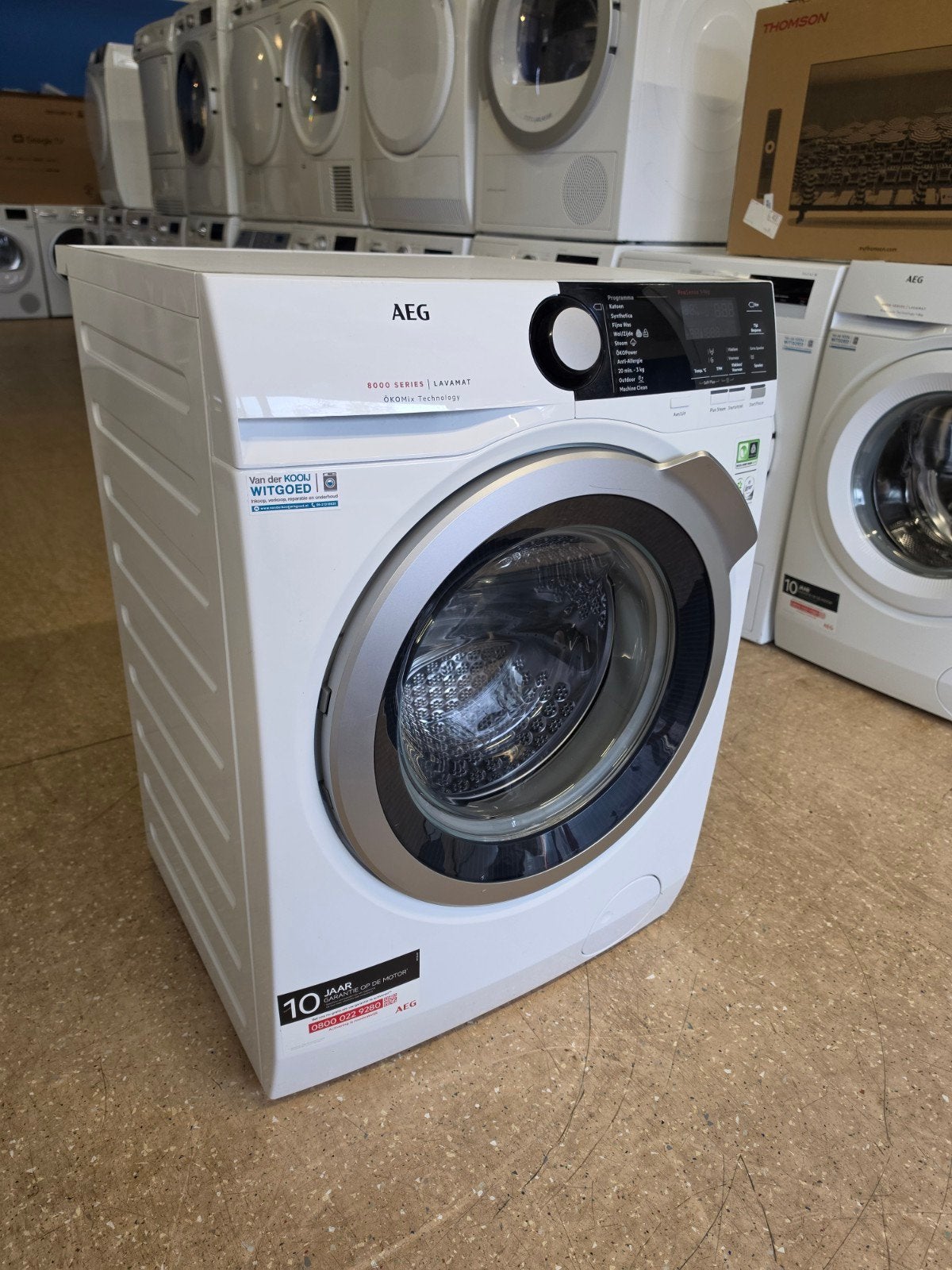 AEG 8000 Series wasmachine | 9 kilo | A+++ | Gratis thuis ✅️, Witgoed en Apparatuur, AEG, Jirnsum, 1200 tot 1600 toeren, 8 tot 10 kg