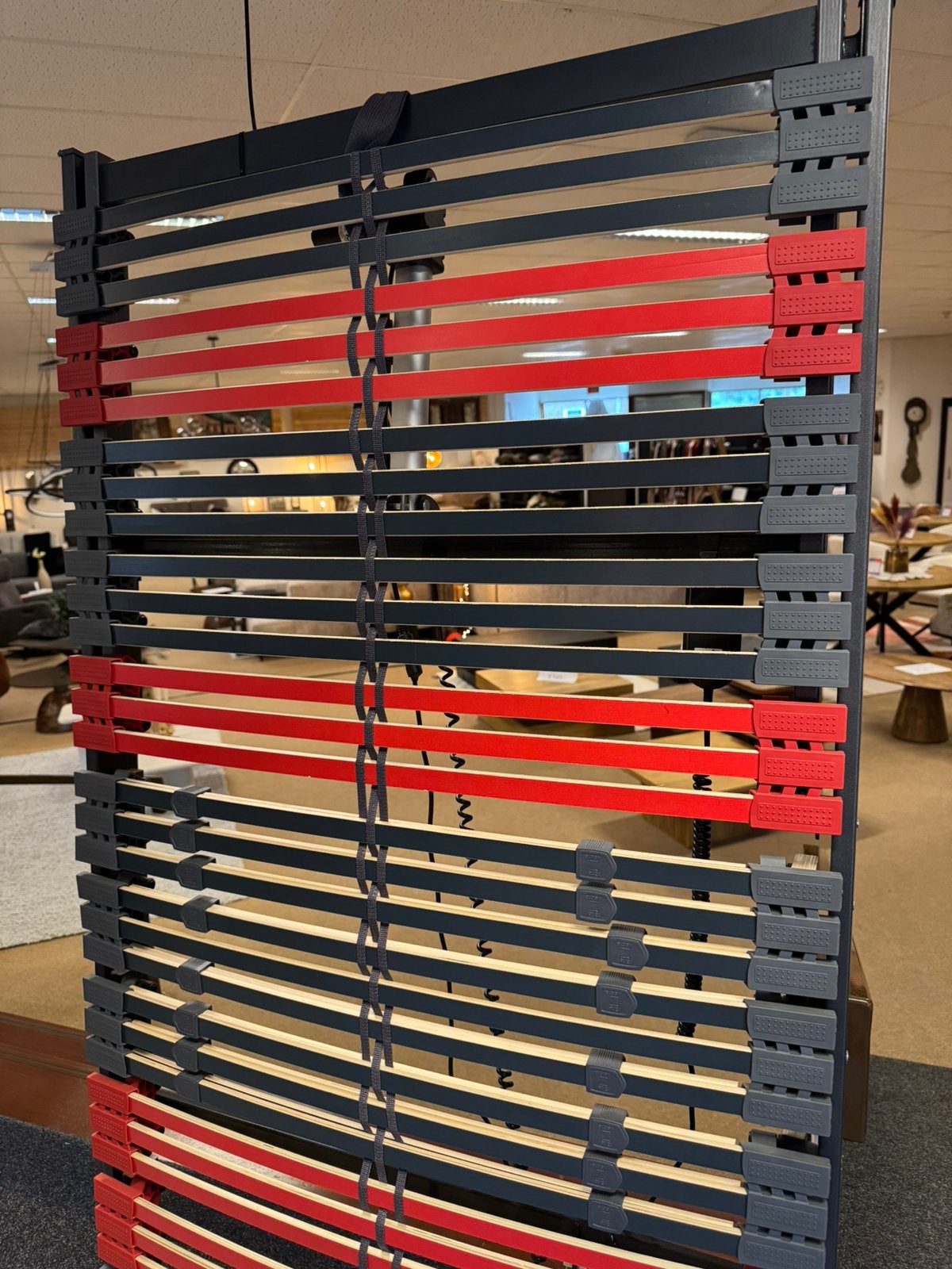 Elektrisch 90x200cm verstelbare lattenbodem met 42 lats, Ophalen, 90 cm, Eenpersoons, Nieuw