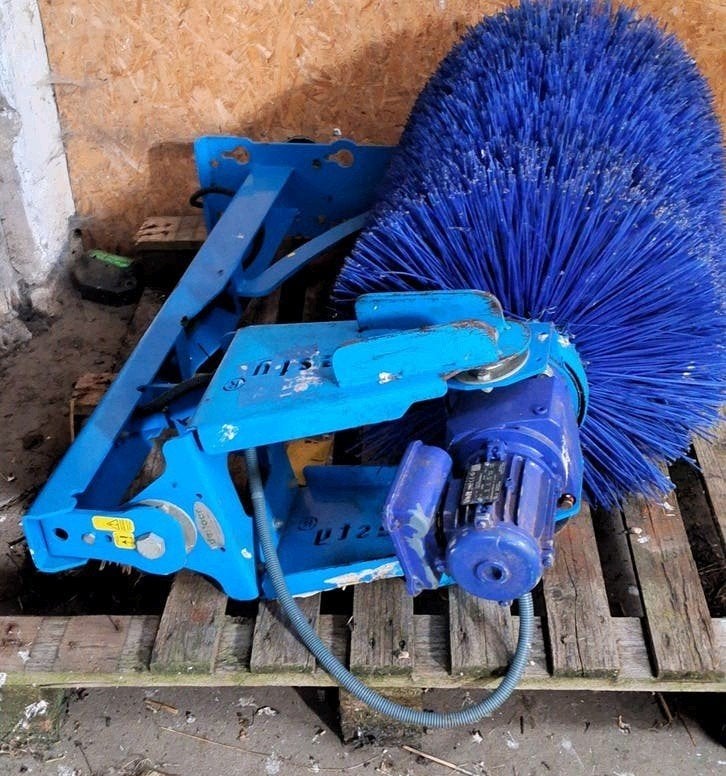 Koeborstel, Ophalen, Gebruikt, Elektromotor
