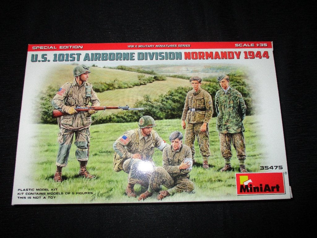 H-782,MINIART 1-35,NO,35475,U.S. 101st Airborne Division Nor, Hobby en Vrije tijd, Ophalen of Verzenden, Nieuw, 1:35 tot 1:50