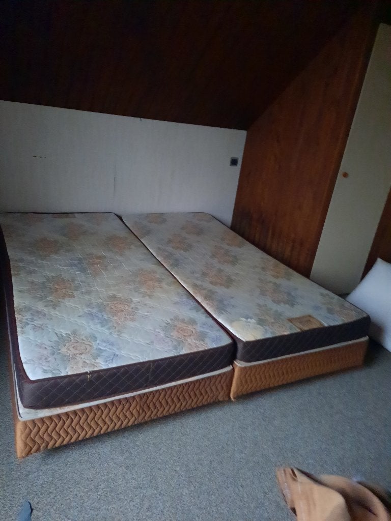 Boxspring 180 x 200, Ophalen, Gebruikt, Tweepersoons, 180 cm