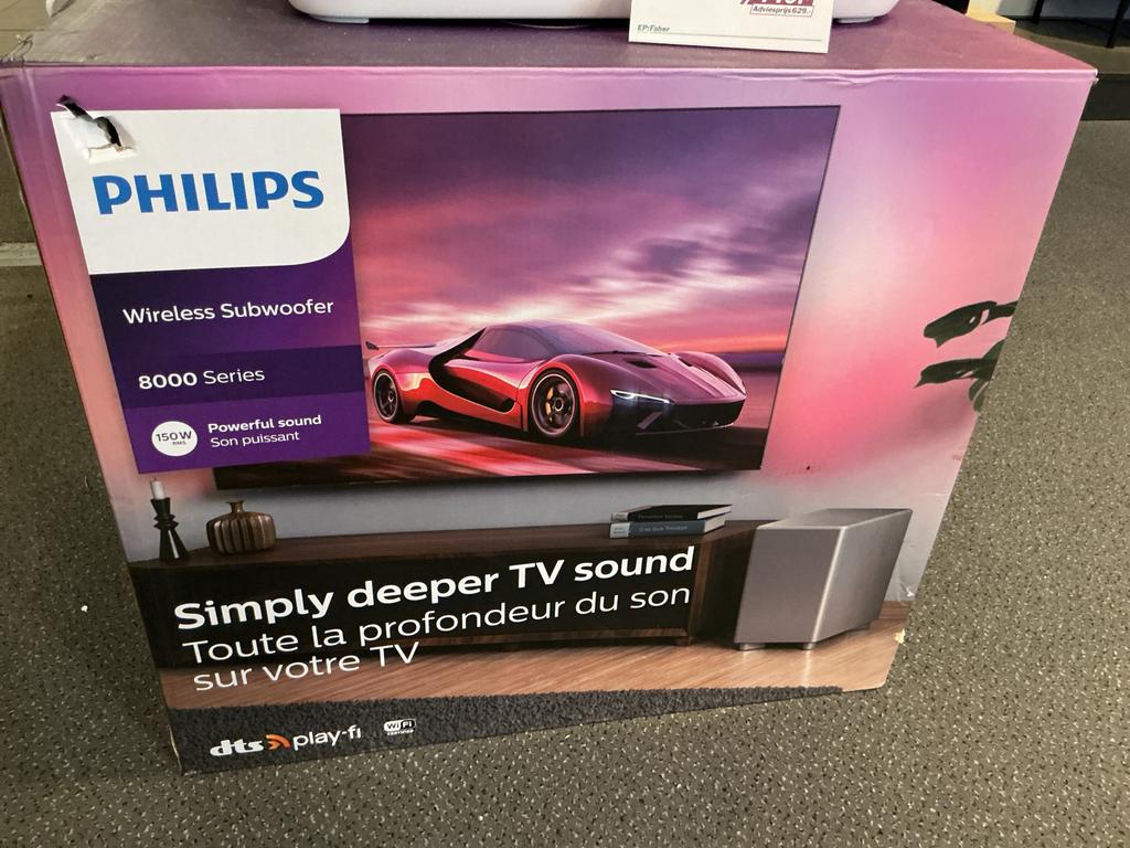 Philips TAW8506 Draadloze Subwoofer 8000 Serie, Audio, Tv en Foto, Luidsprekers, Philips, Subwoofer, Nieuw, Ophalen of Verzenden