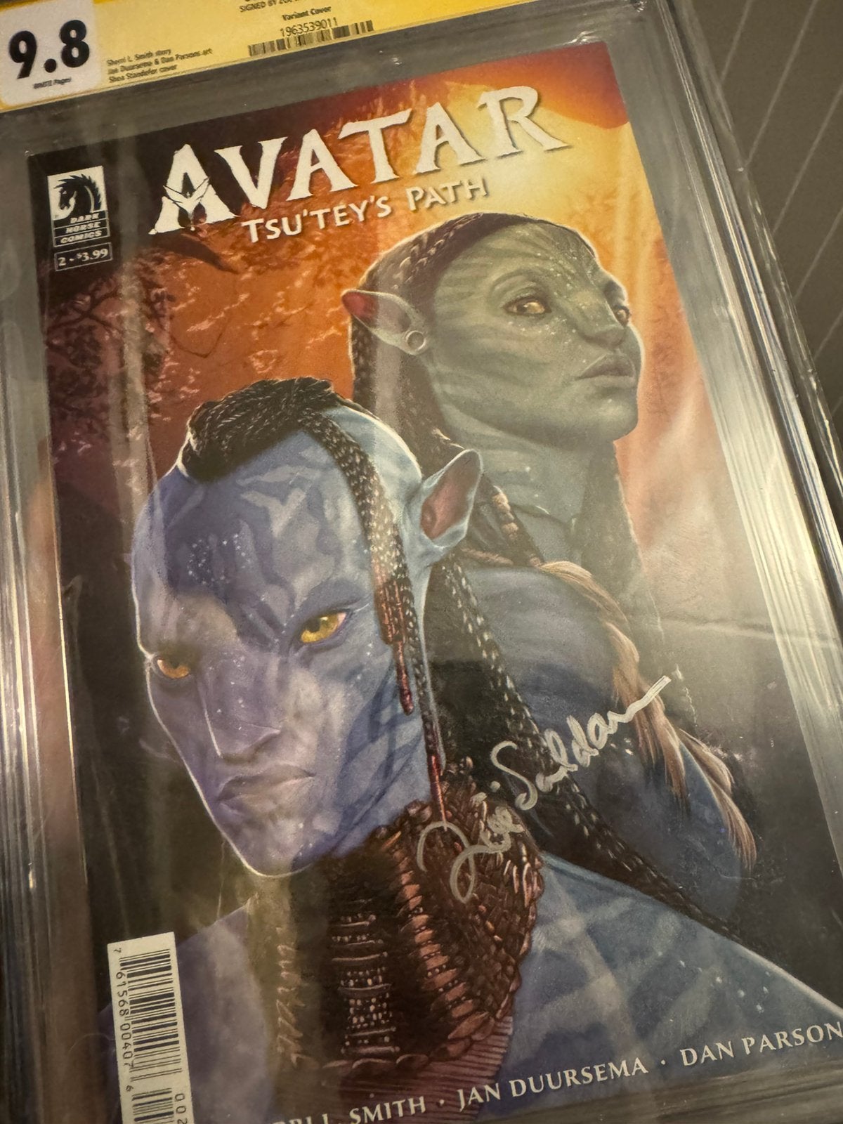Avatar Tsutey’s Path: Zoe Saldana CGC signature series, Eén stripboek, Ophalen, Nieuw