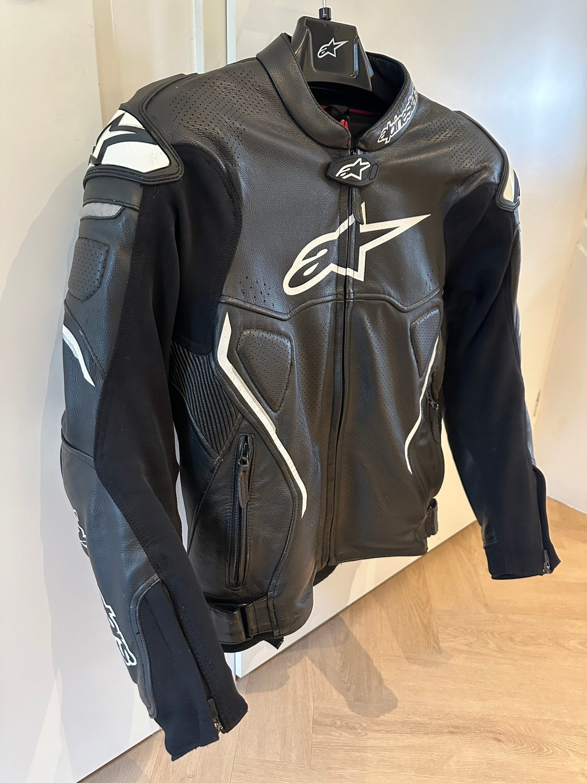 Alpinestars leren jack zwart - Atem, Motoren, Ophalen, Tweedehands, Jas | leer