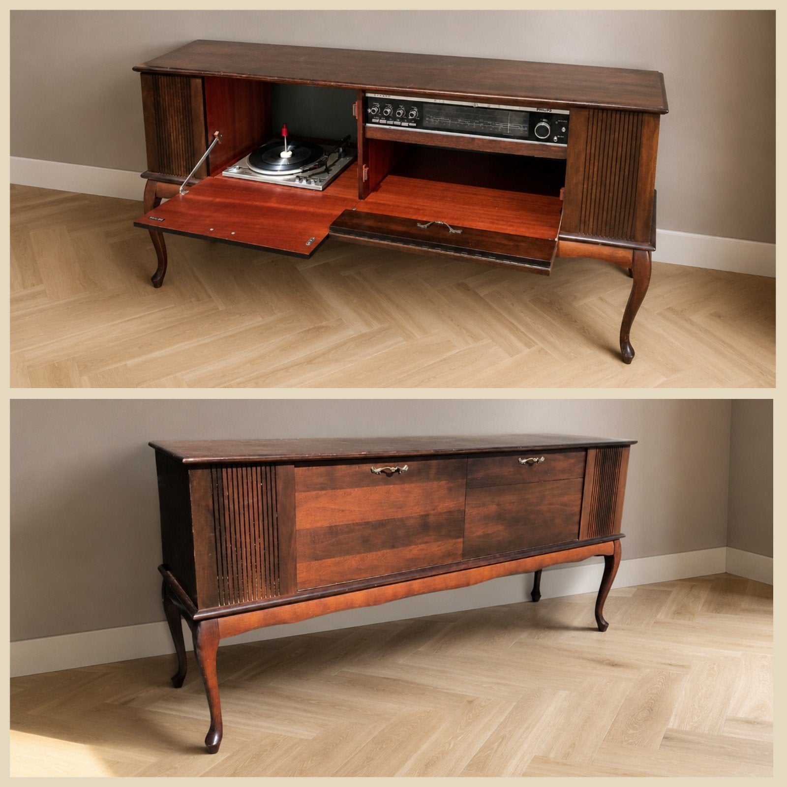 retro platenspelerskast audiomeubel Philips, Ophalen