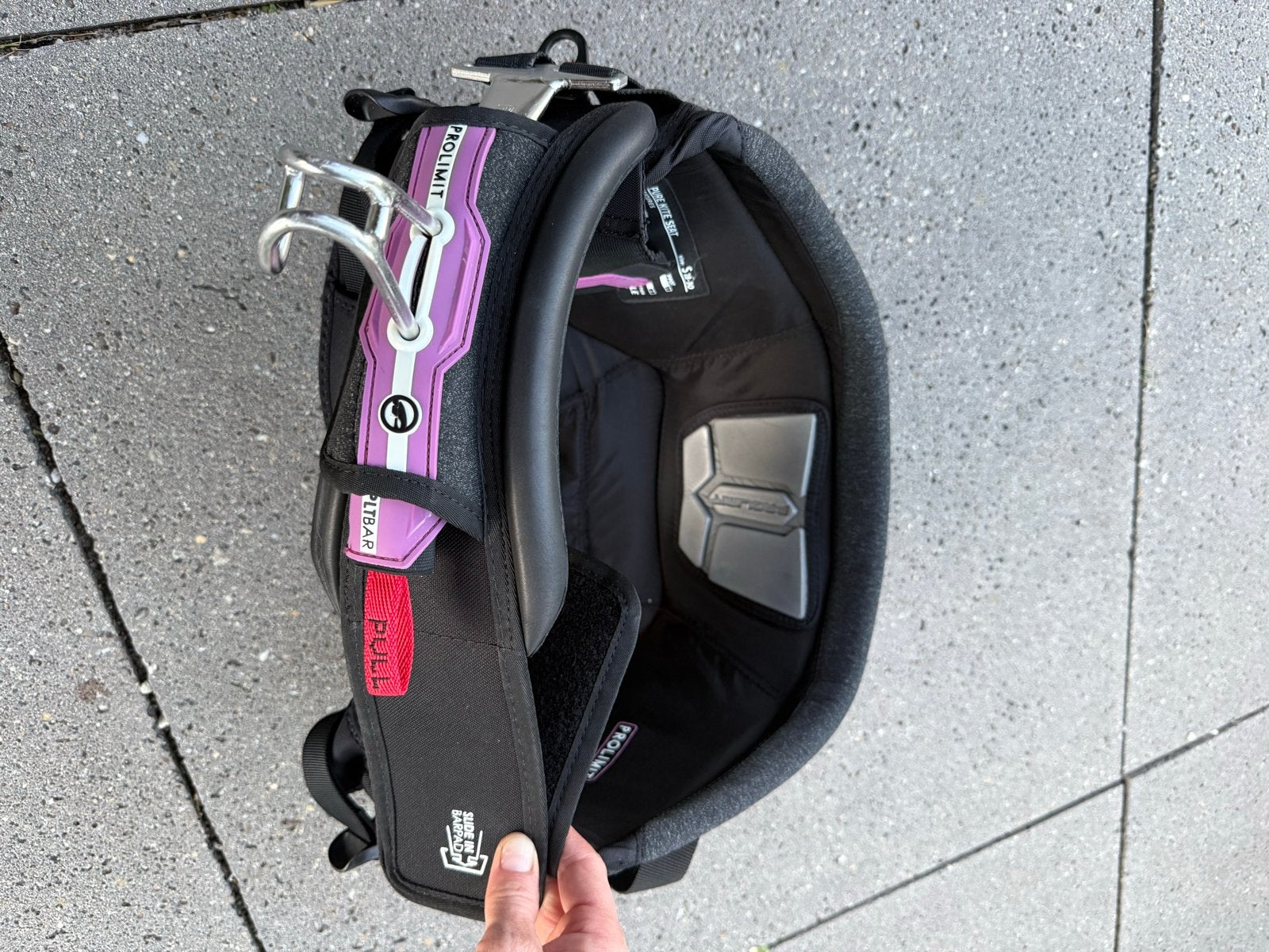 Prolimit Pure Kite Seat Trapeze Maat S 28-30, Watersport en Boten, Kitesurfen, Ophalen of Verzenden, Zo goed als nieuw, Trapeze
