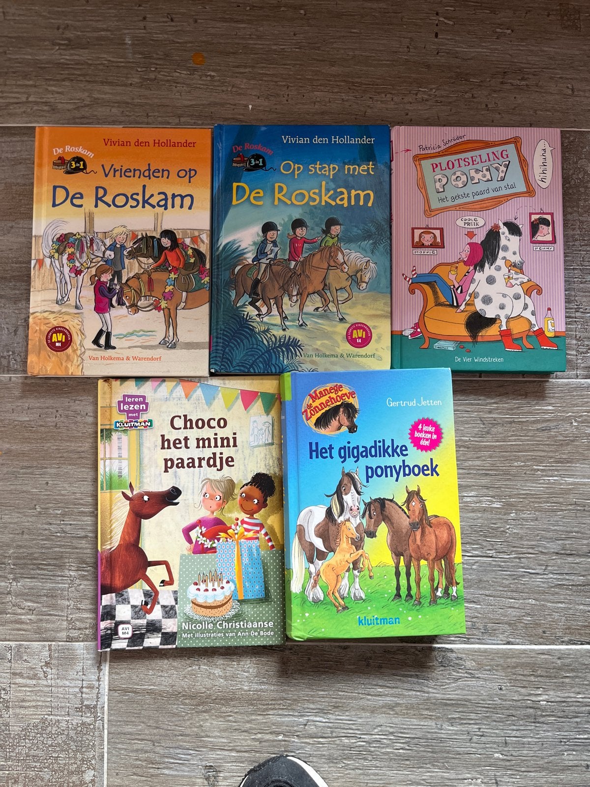 5x Ponyboeken: De Roskam, Choco, Plotseling Pony & meer, Ophalen of Verzenden, Gelezen, Fictie algemeen
