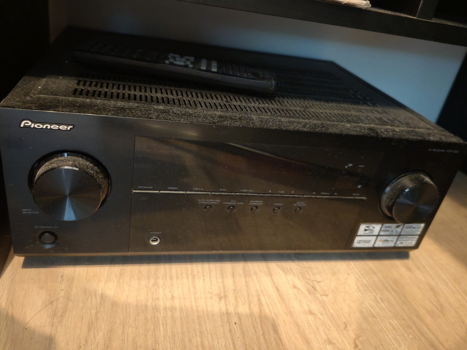 Pioneer VSX-322 AV Receiver - 5.1 Surround Sound, Ophalen, Gebruikt, Pioneer, 120 watt of meer