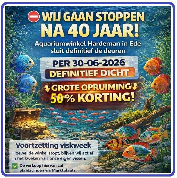Wij ruimen op!!! bijna alles voor de helft!!!, Ophalen of Verzenden, Nieuw, Overige typen, Overige merken