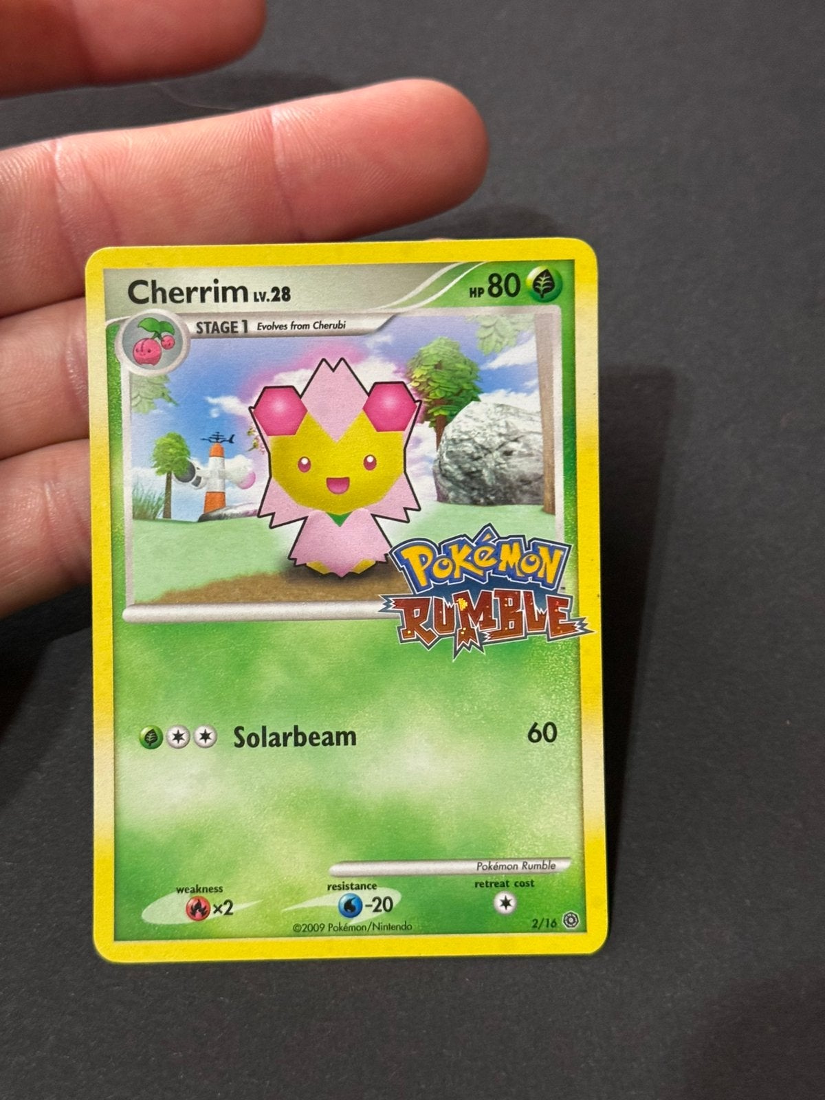 Pokemon rumble cherrim lv.28, Ophalen of Verzenden, Zo goed als nieuw