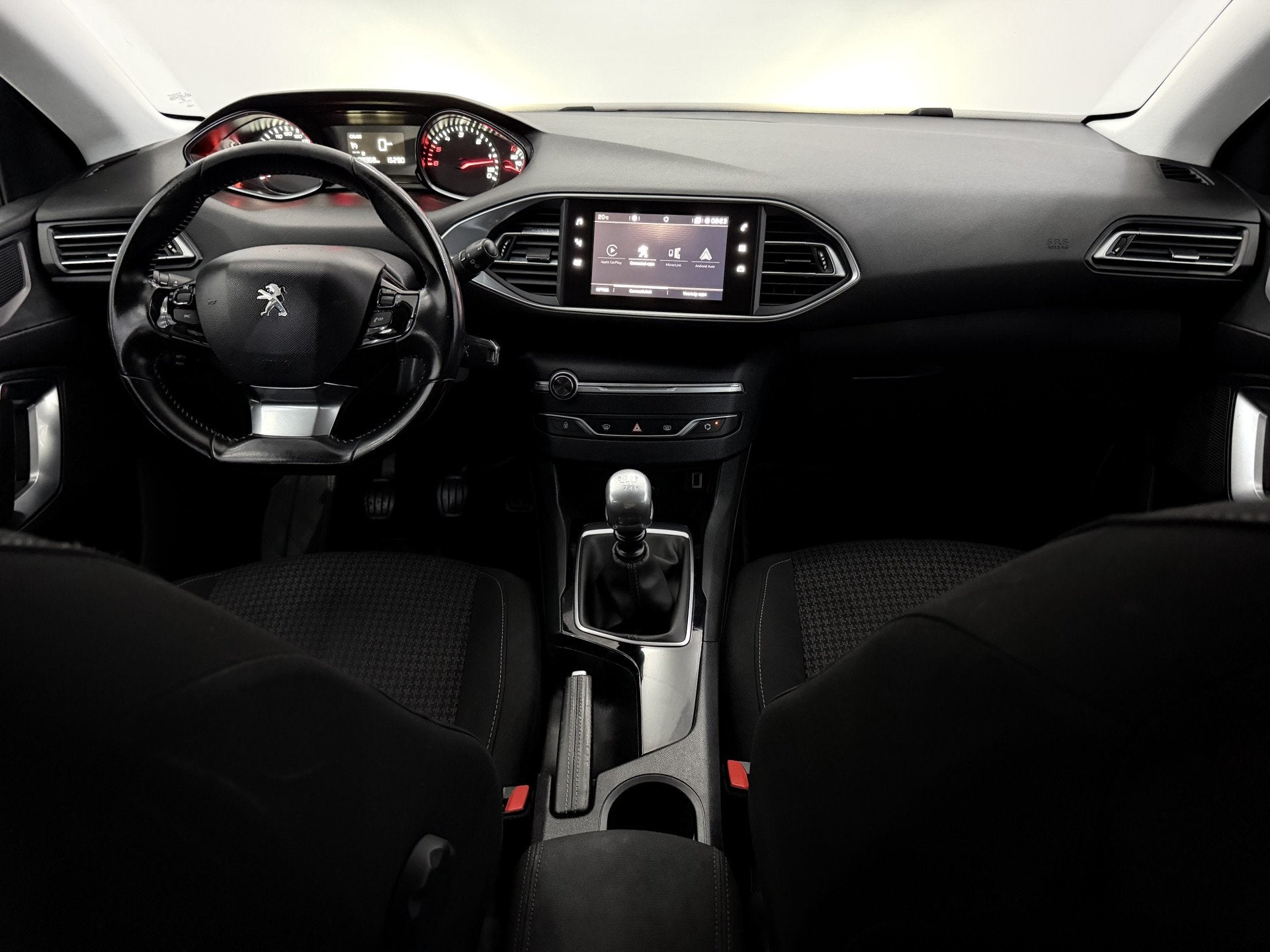 Peugeot 308 1.6 BlueHDi Blue Lease Executive Clima, Navi, A, Auto's, Voorwielaandrijving, 1160 kg, Stof, Gebruikt