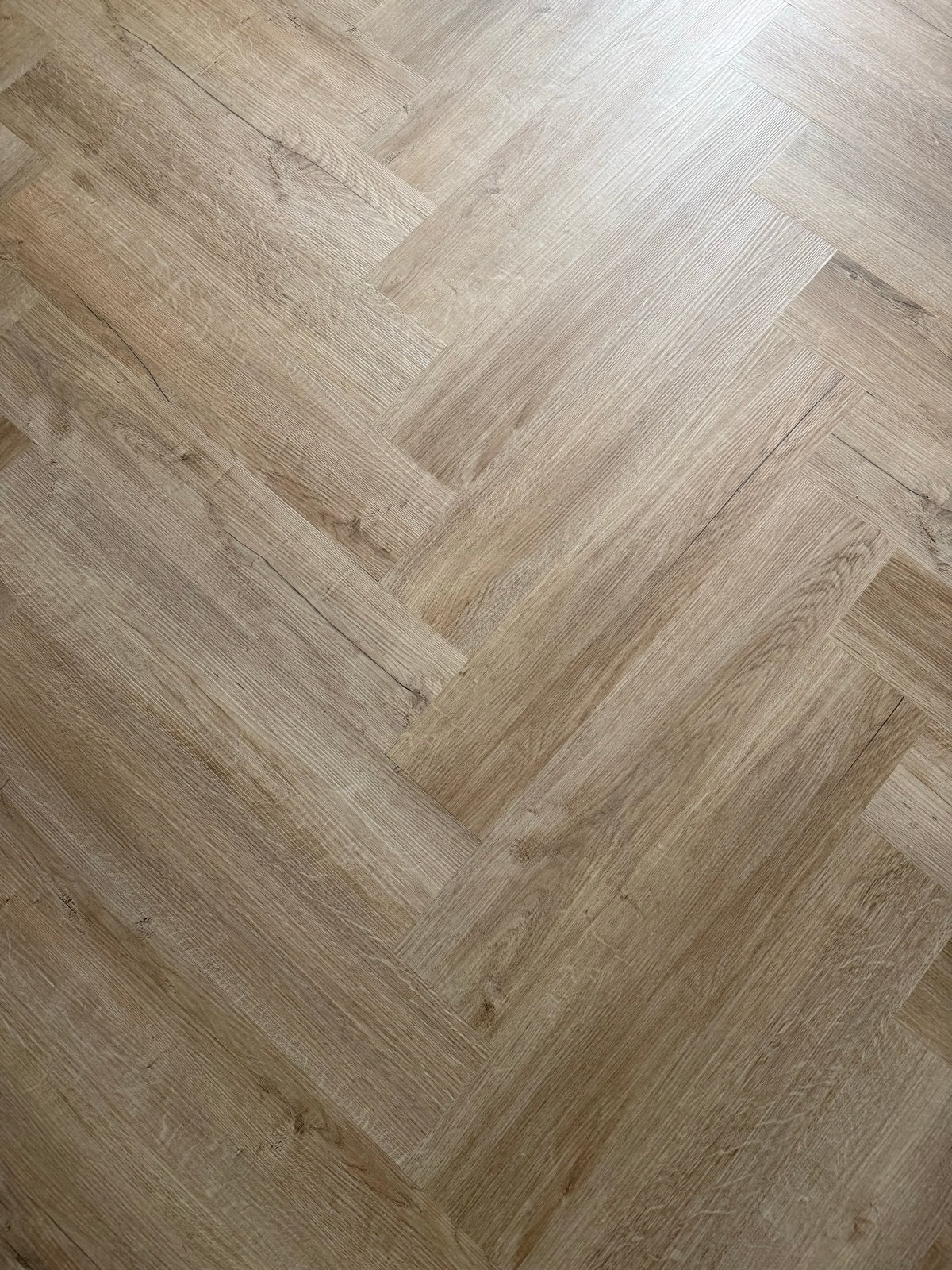 PVC Karwei Primera Visgraat Vloer Naturel Eiken - 9 m², Huis en Inrichting, Stoffering | Vloerbedekking, Ophalen, Bruin, Nieuw