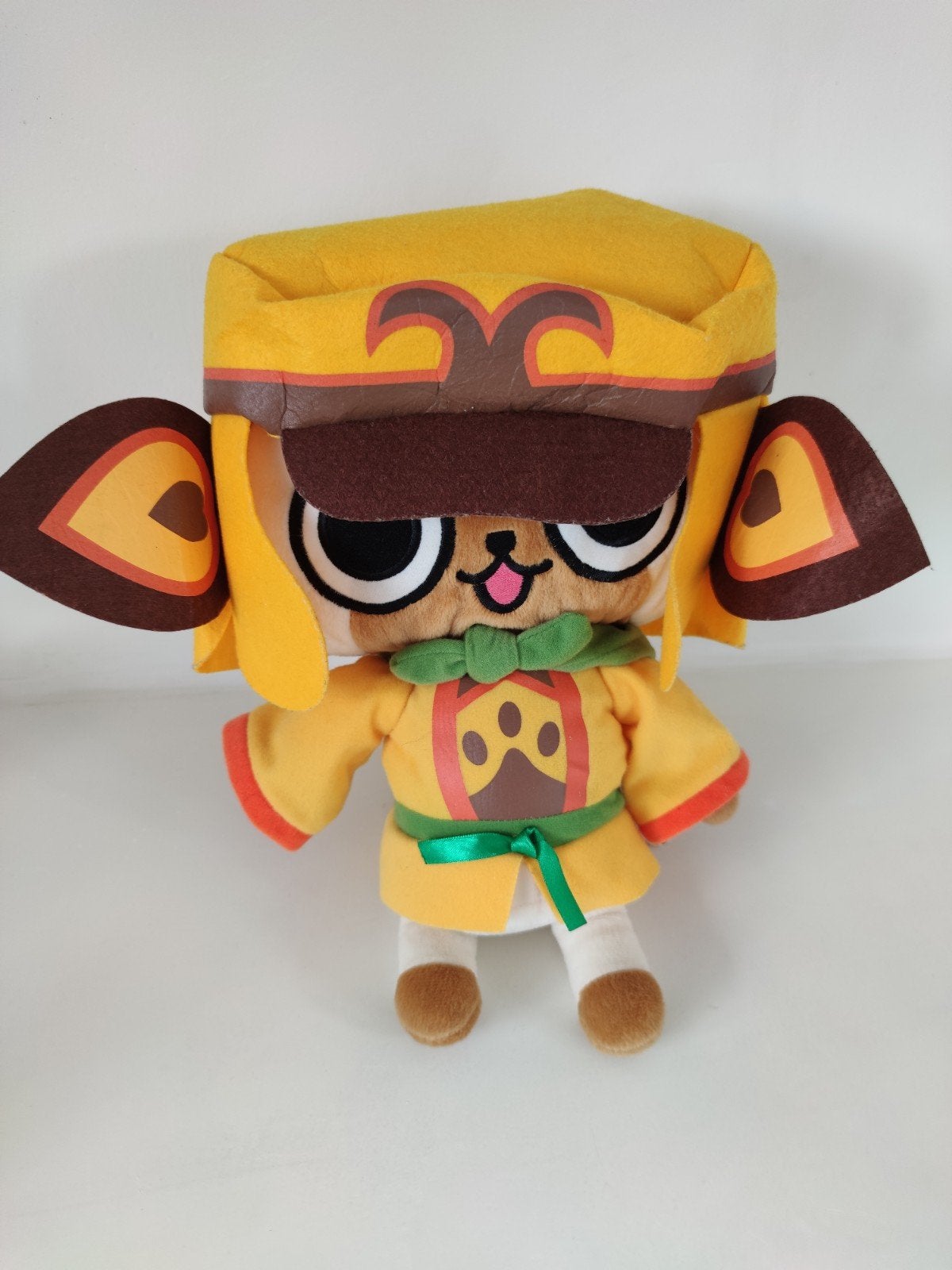 Capcom Monster Hunter Airo Samurai Kat Knuffel 35cm Japan, Ophalen of Verzenden, Nieuw