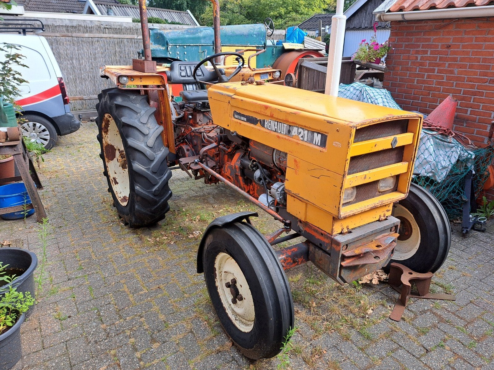 Renault 421 M Oldtimer Tractor - Goede Staat, Zakelijke goederen, Agrarisch | Tractoren, Ophalen of Verzenden