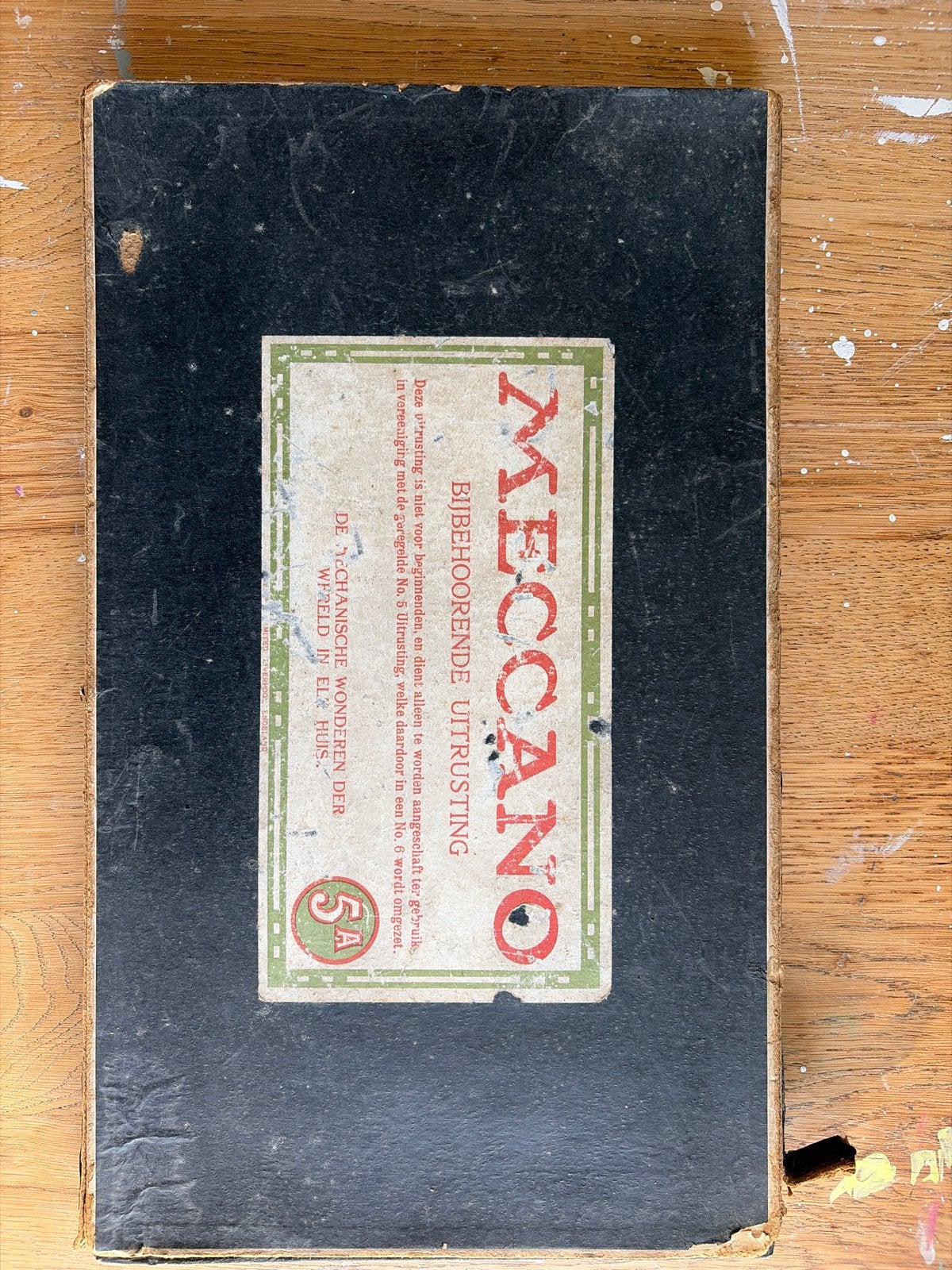 Meccano 5A aanvulling uit de jaren 1920, Ophalen of Verzenden, Gebruikt, Overige typen, Overige merken