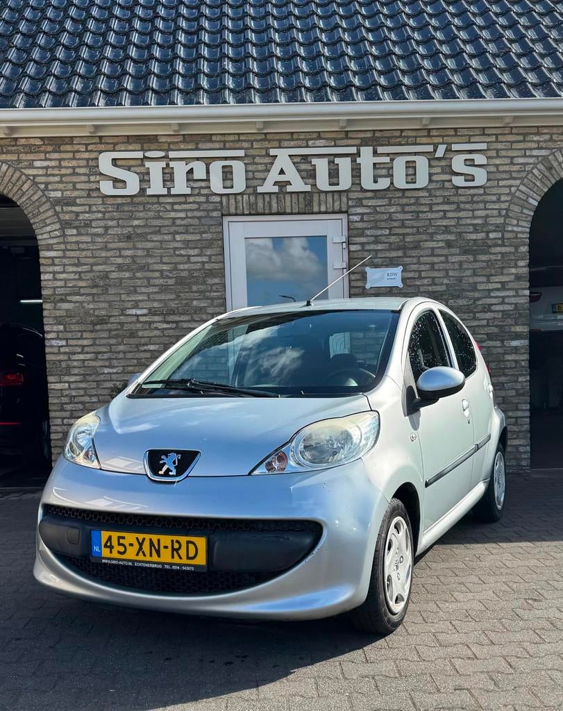 Peugeot 107 1.0-12V XS Bj 2007 Weinig Kilometers 5 Deurs, Auto's, Voorwielaandrijving, Gebruikt, 4 stoelen, 68 pk
