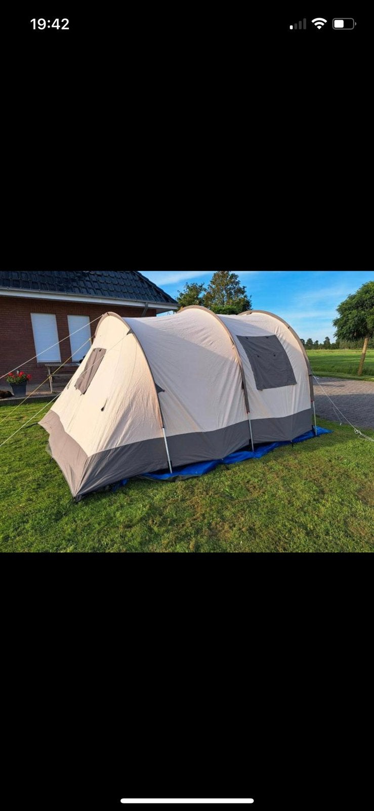 Zeer nette tent, Ophalen of Verzenden, Gebruikt, Tot en met 4