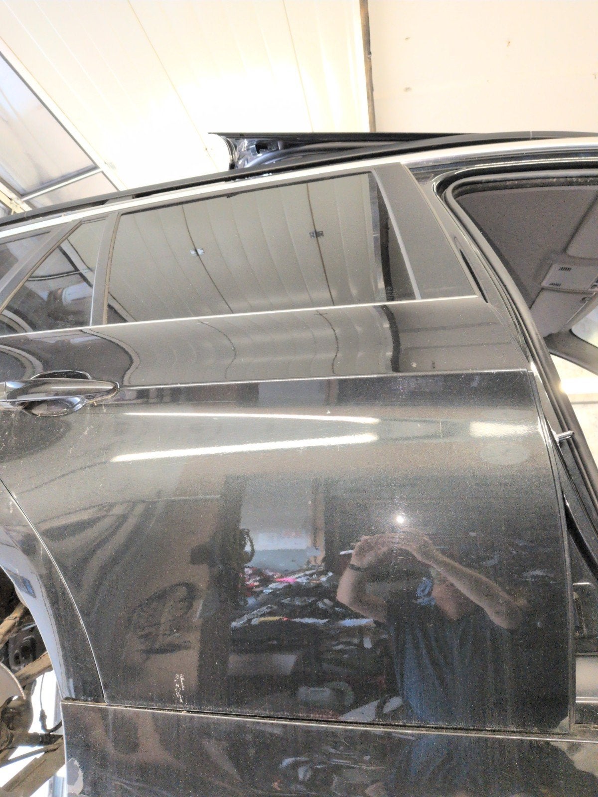 BMW E91 deuren en deurpanelen met zonneschermen, Ophalen, Voor, BMW, Bumper