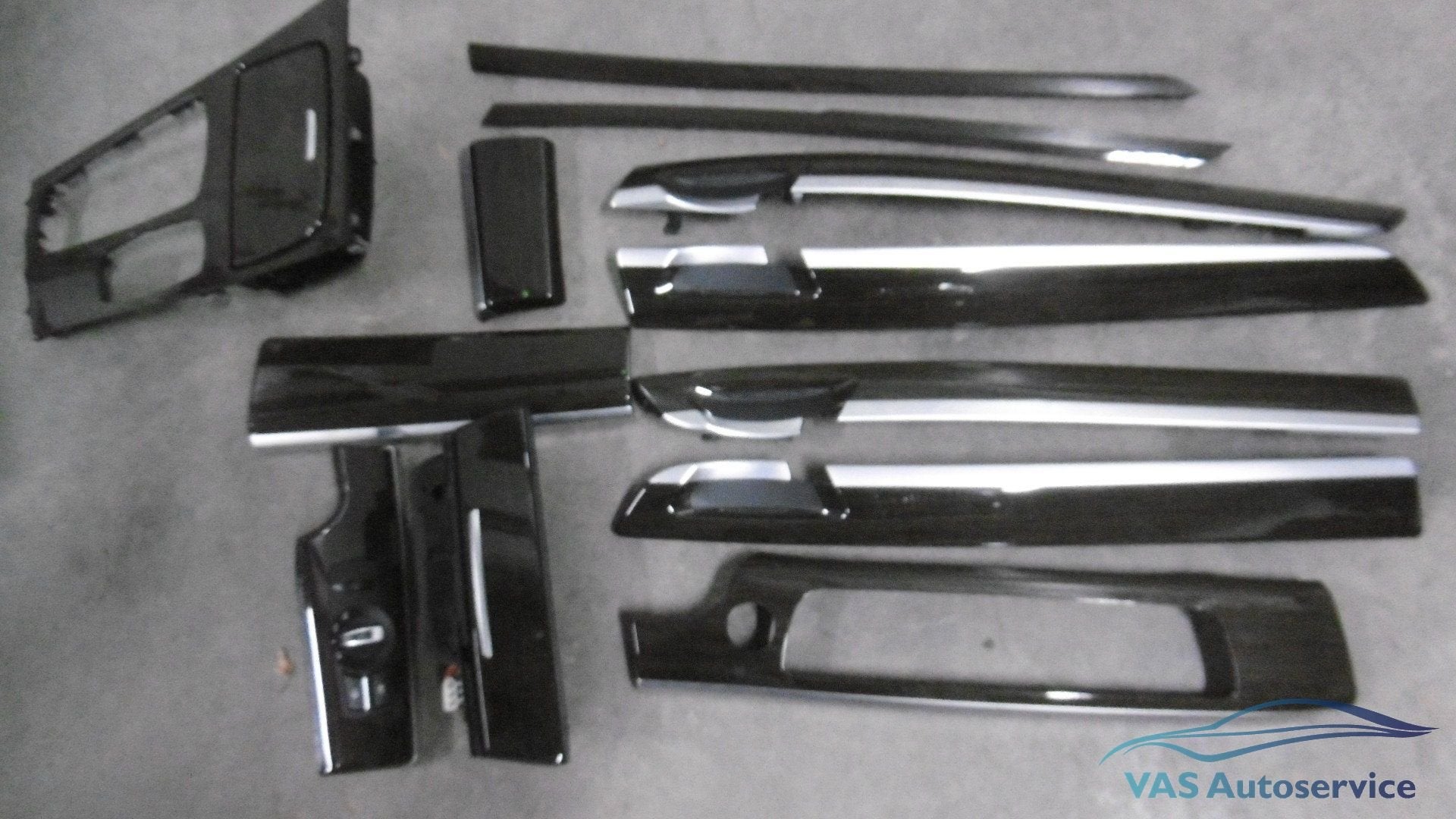 Interieurlijstenset  Fineline  antraciet  BMW 7-serie F01, Ophalen, Gebruikt, -, -