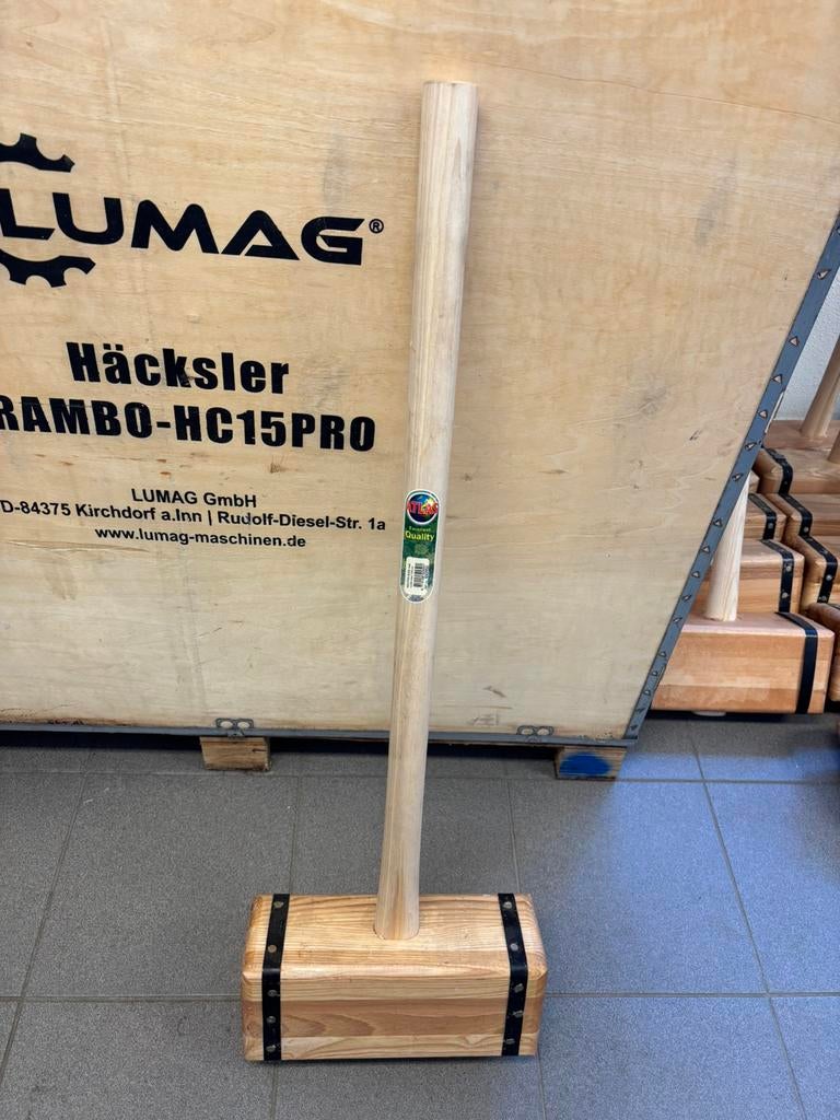 Atlas Sleg houten tuinhamer / paalhamer, Ophalen, Nieuw