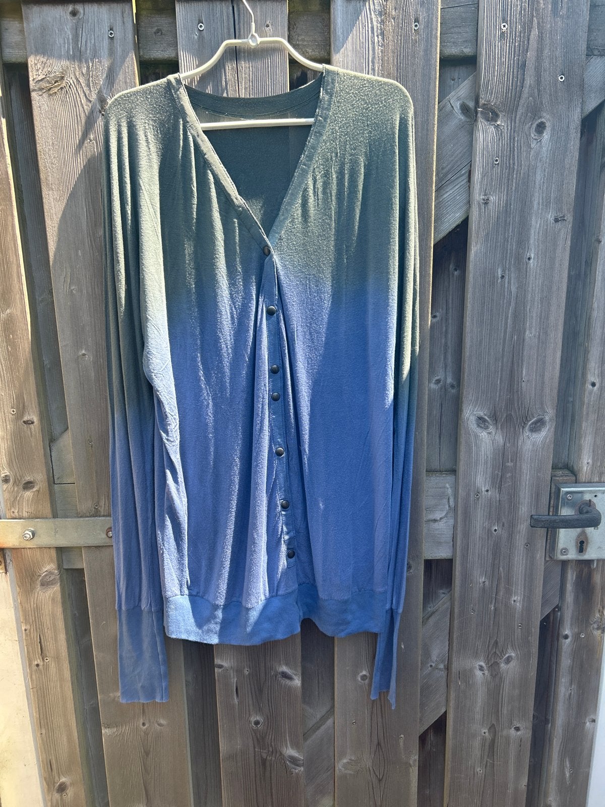 People if the labyrinth vest met mooi kleurverloop, Ophalen of Verzenden, Gedragen, Maat 42/44 (L), Blauw
