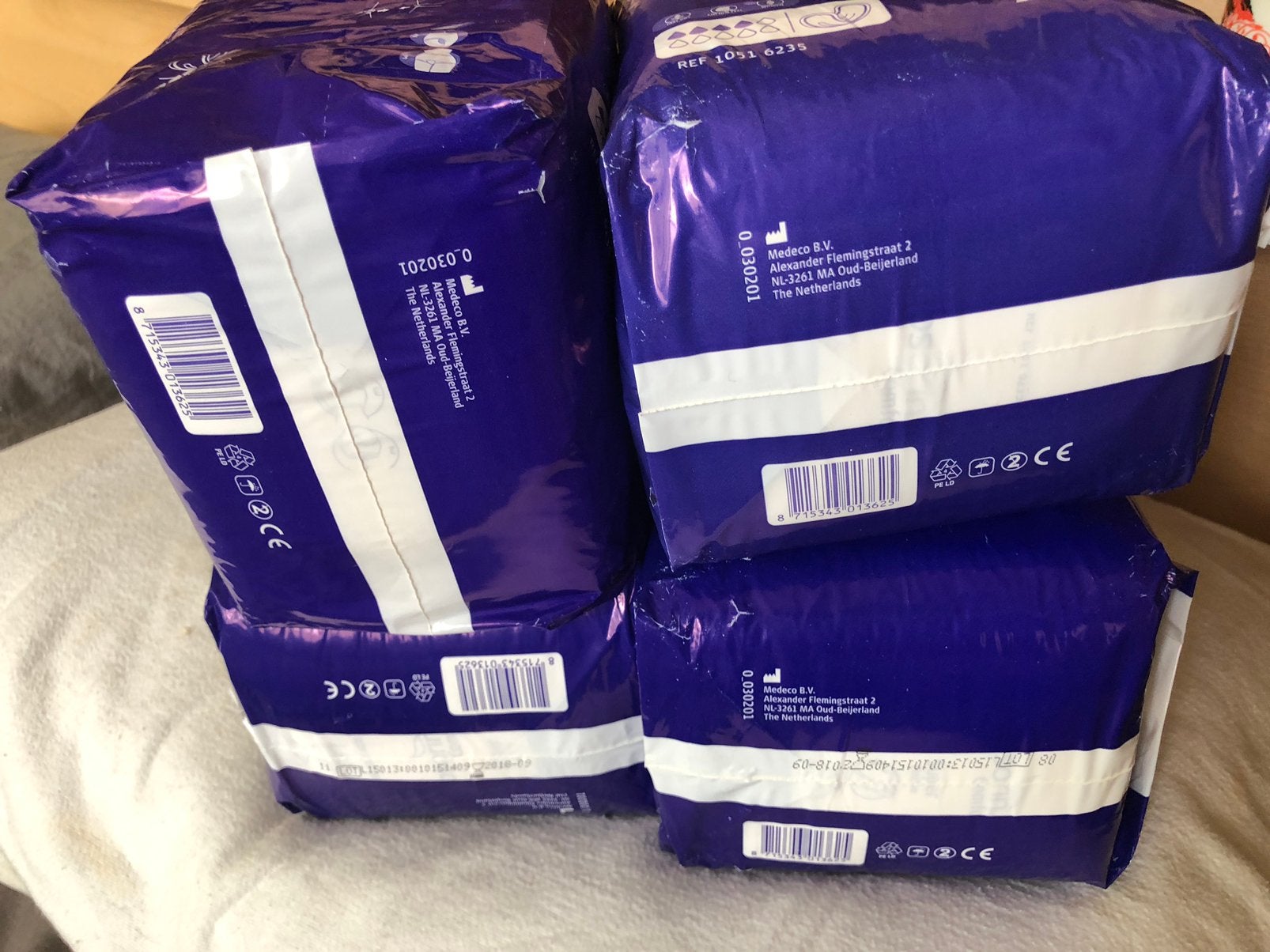 4 pakken Absorin inlegverband voor € 5,-, Ophalen of Verzenden, Nieuw