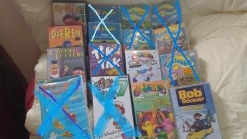 Kinder video's als geheel maar ook losse verkoop mag., Cd's en Dvd's, VHS | Kinderen en Jeugd, Gebruikt, Alle leeftijden, Ophalen of Verzenden