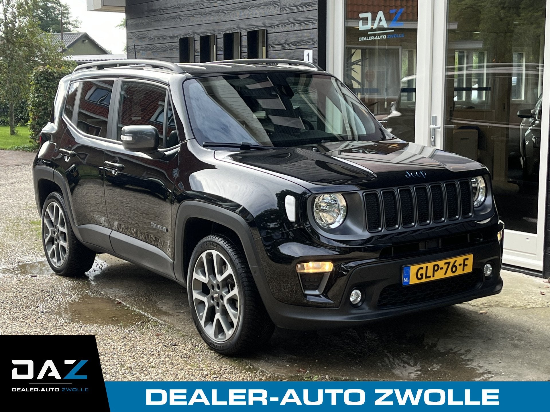 Jeep Renegade 4xe 240 Plug-in Hybrid Electric S Aut/Ecc/Navi, Auto's, Automaat, Stof, Gebruikt, Plug-in hybride