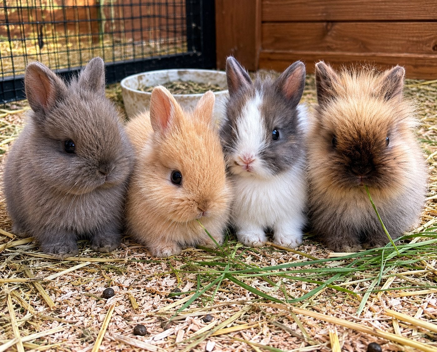 Teddy dwerg konijntjes te koop, Dieren en Toebehoren, Konijnen, Mannelijk, Dwerg