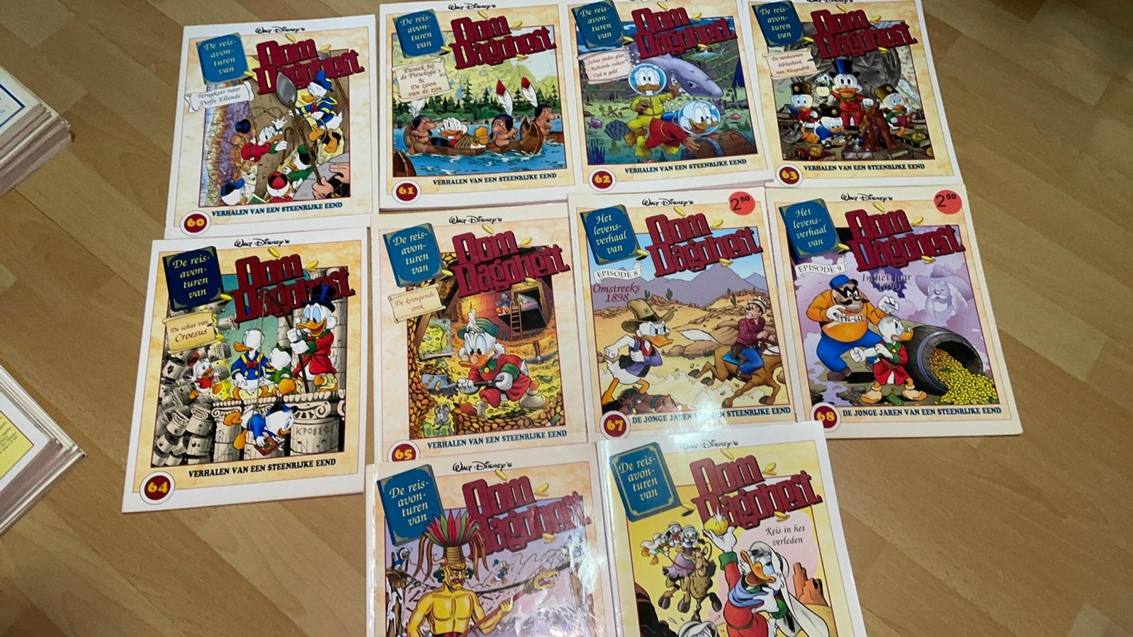 Oom Dagobert stripboeken, Boeken, Meerdere stripboeken, Ophalen of Verzenden, Zo goed als nieuw