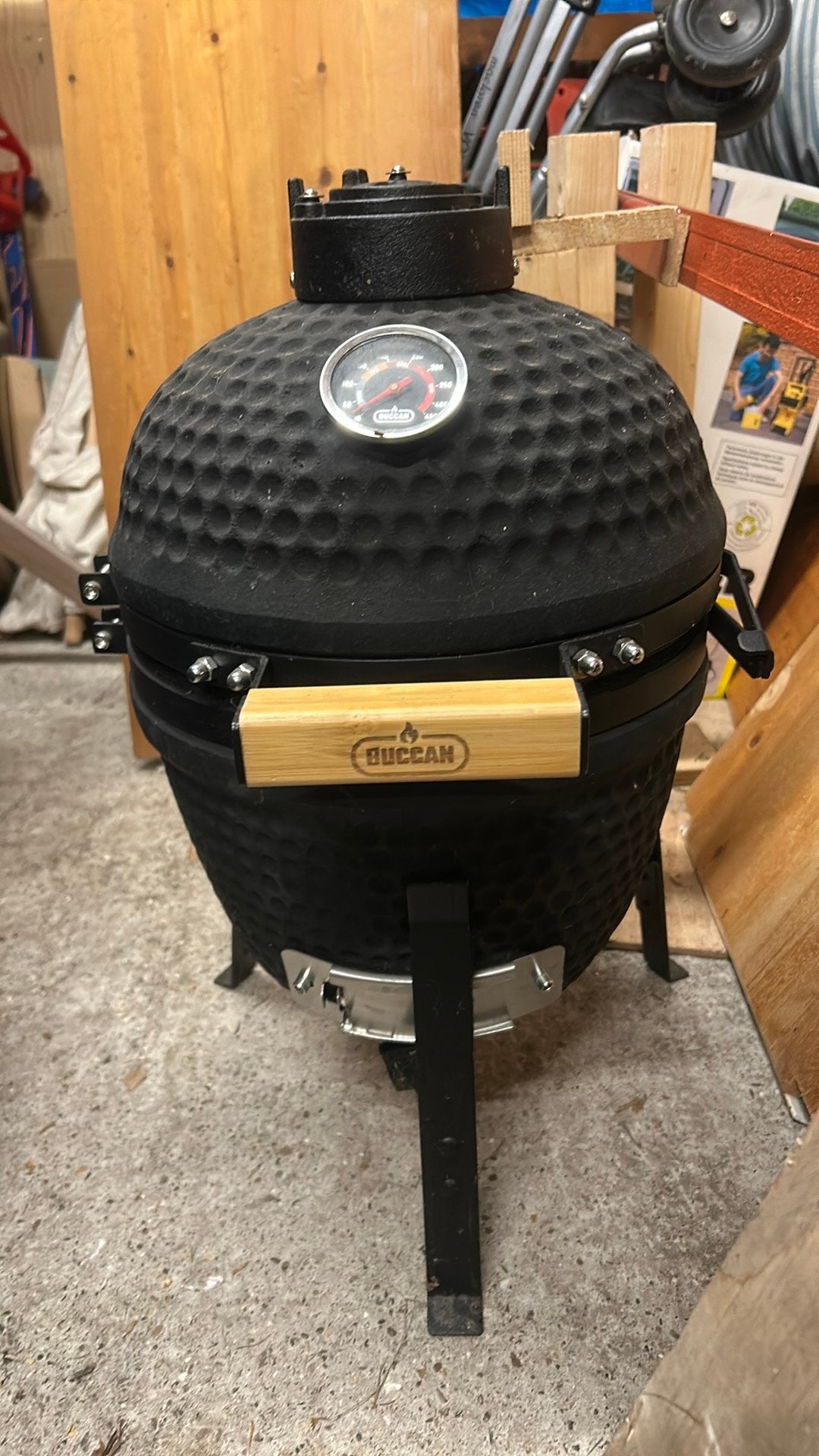 Buccan bbq ei 13 inch, Ophalen, Zo goed als nieuw