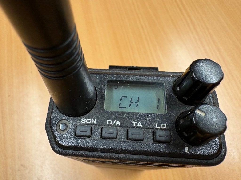 Kenwood TK-250E professionele VHF portofoon, Ophalen of Verzenden, Gebruikt, Zender en Ontvanger