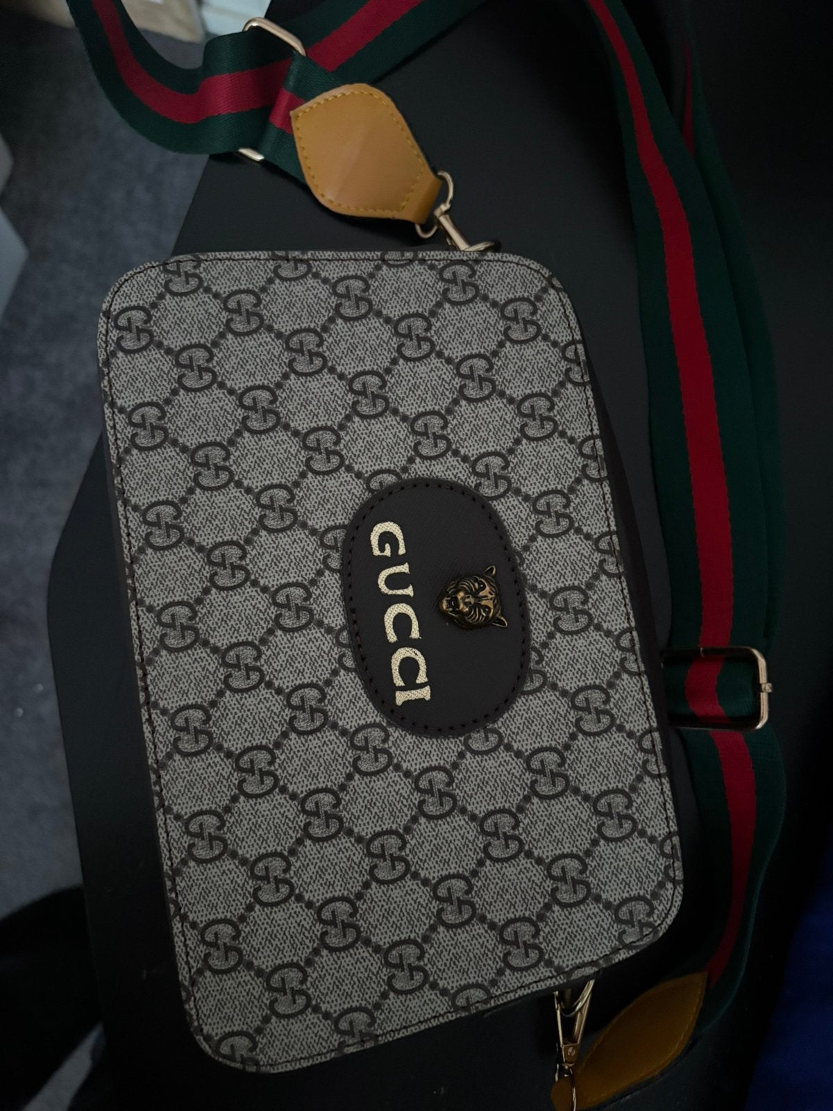 Gucci tas, Ophalen of Verzenden, Zo goed als nieuw, Zwart