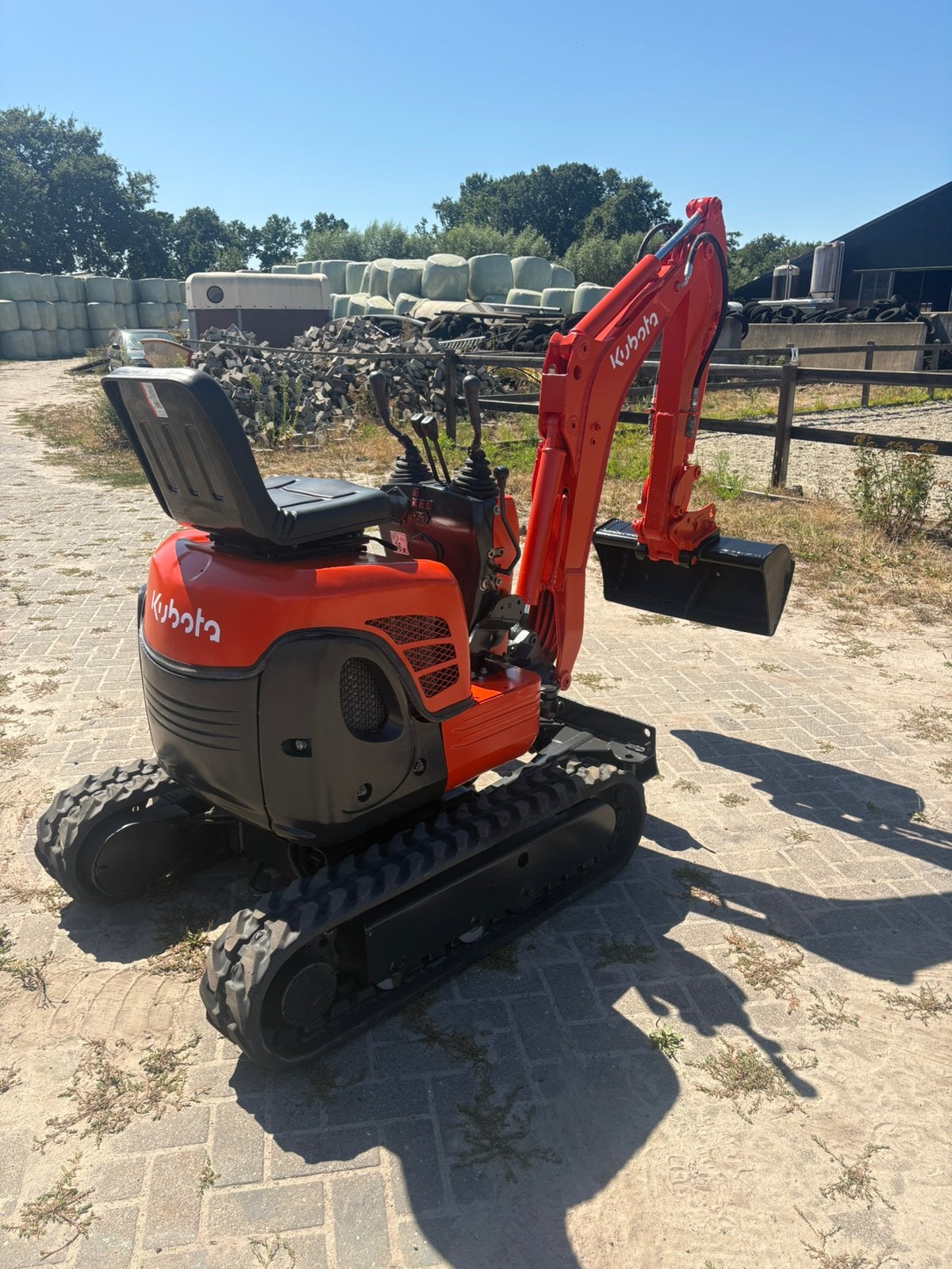 Kubota U10-3 (bj 2013) Minigraver graafmachine, Kubota, Graafmachine, Kubota, Ophalen