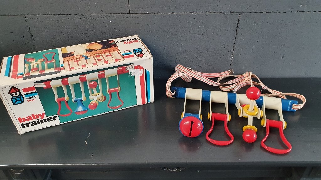 Ambi Toys vintage baby trainer in originele doos. (1) 1A4, Tweedehands verkoop, Tweedehands verkoop, Gebruikt, Overige typen