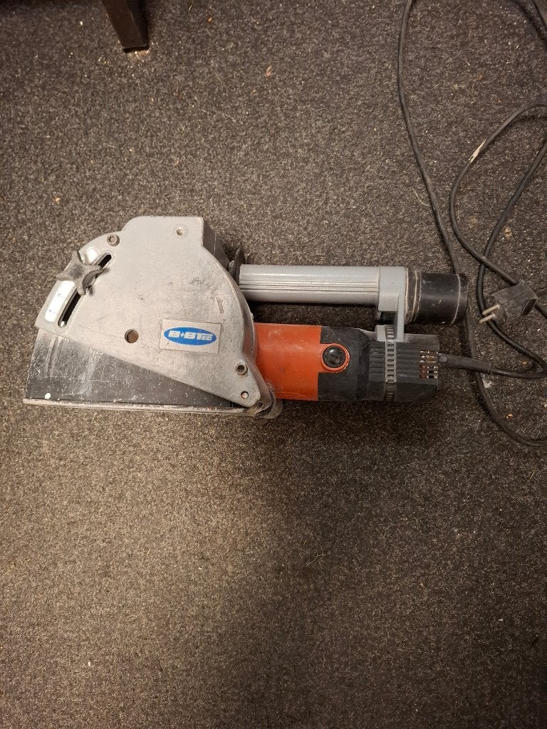 SLEUVENFREES MACHINE, Ophalen of Verzenden, Gebruikt, Elektrisch, Sleuvenfrees