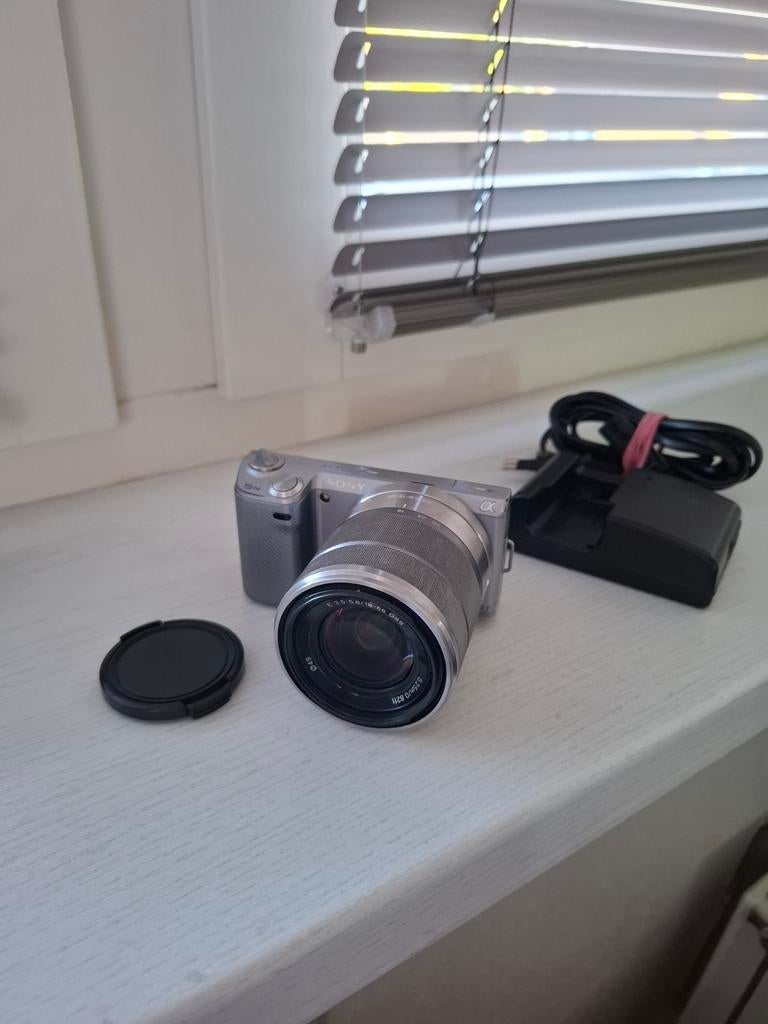Sony NEX-5N met 18-55mm lens - Compacte systeemcamera, Audio, Tv en Foto, Fotocamera's Digitaal, Ophalen of Verzenden, Gebruikt