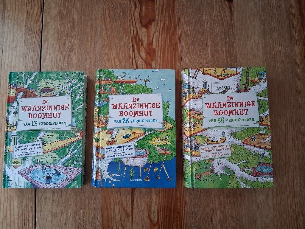 De waanzinnige boomhut, Ophalen of Verzenden, Zo goed als nieuw, Fictie