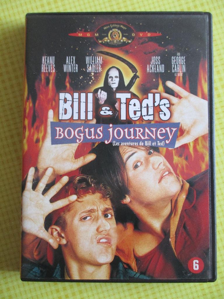 Bill & Ted's bogus journey - DVD, Ophalen of Verzenden, Zo goed als nieuw, Komedie, Alle leeftijden
