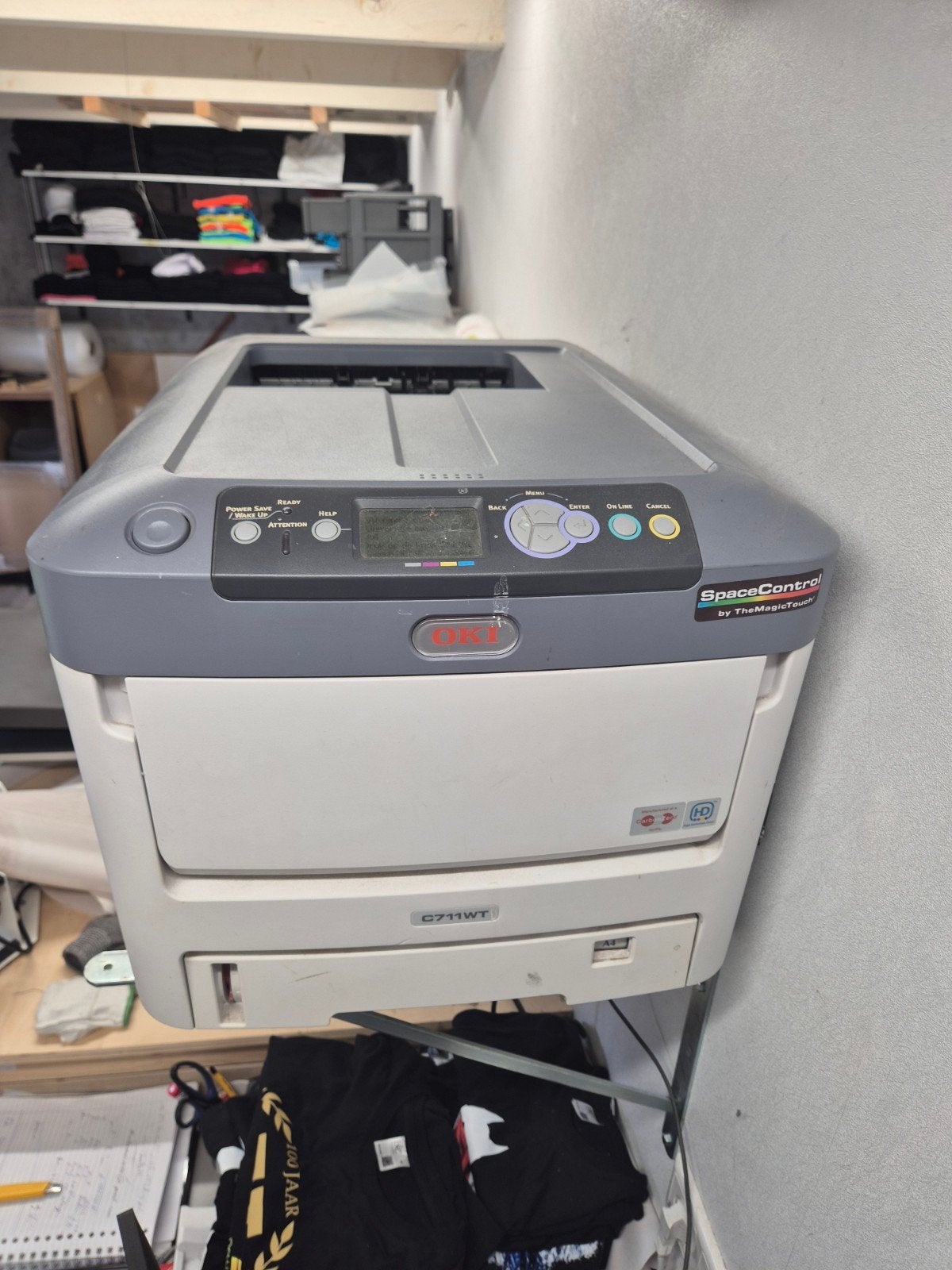 OKI C711WT Laserprinter - met witte toner, Goede Staat, Ophalen, Gebruikt, Kleur printen, Laserprinter